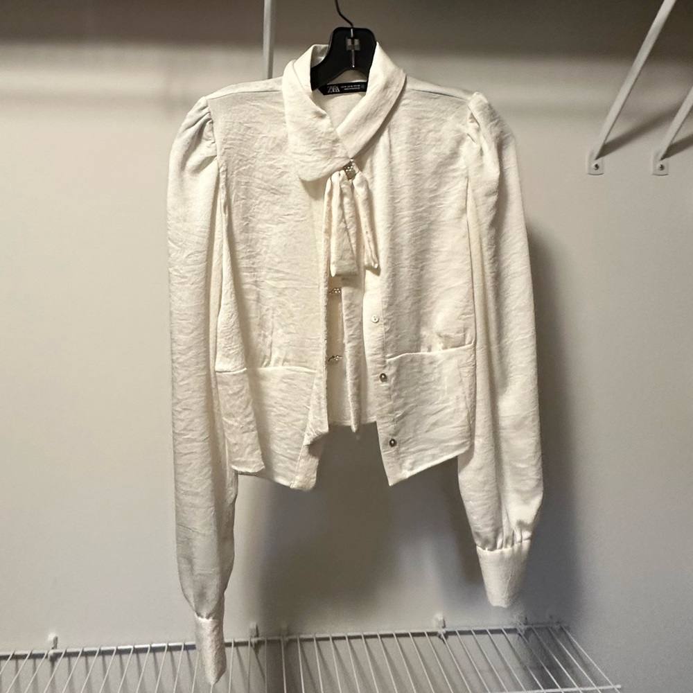 Zara Blouse Size M